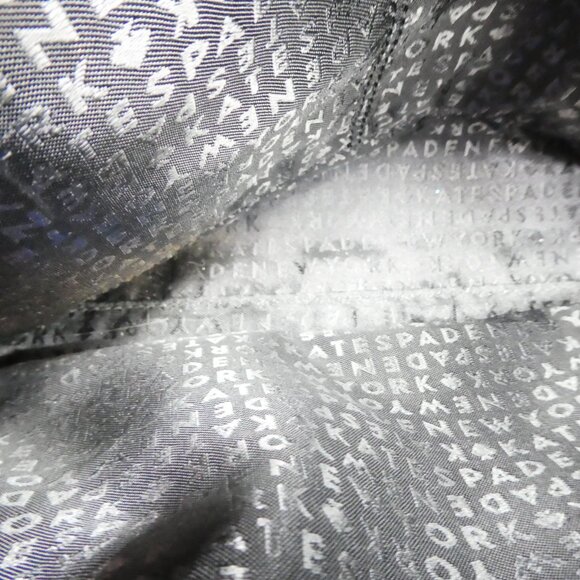 Kate Spade WKRU3930 Black Leather Satchel Tote Handbag As-Is - Picture 4 of 15